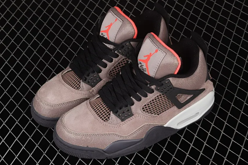 All categories Air Jordan Jordan series basketball shoes Air Jordan 4 G version Air Jordan 4 Retro "Taupe Haze" AJ4 Joe 4 black brown Mocha DB0732-200